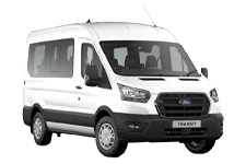 Car Hire Ashton-under-Lyne - Ford Minibus - Accommodates 12 Passengers - Minibus hire Ashton-under-lyne