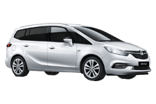 Car Hire Ashton-under-Lyne - Vauxhall Zafira 7-Seater - Minibus hire Ashton-under-lyne